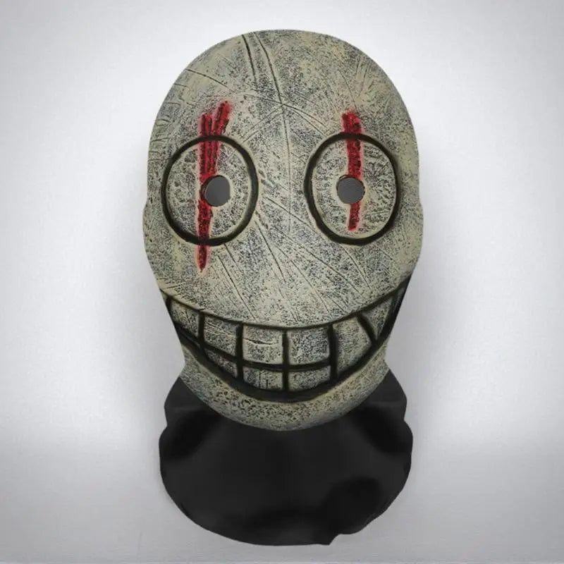 Halloween Ghost Face Full Mask - 3D Printed Stretchable Mesh Cosplay Skull Mask