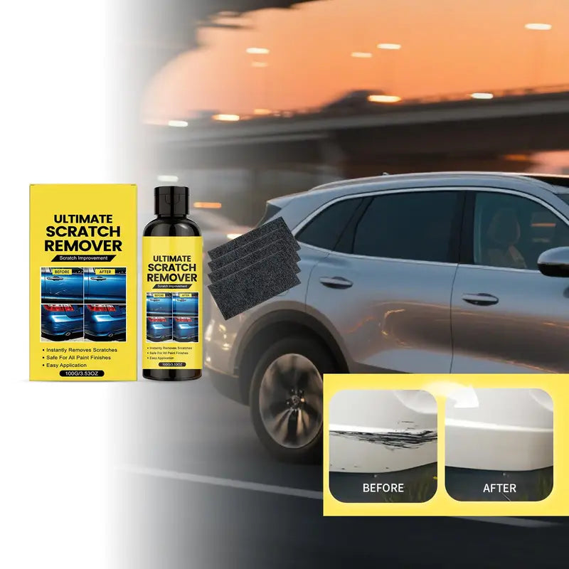 Car Scratch Remover for Auto Body Paint - Polishing Compound & Repair Paste