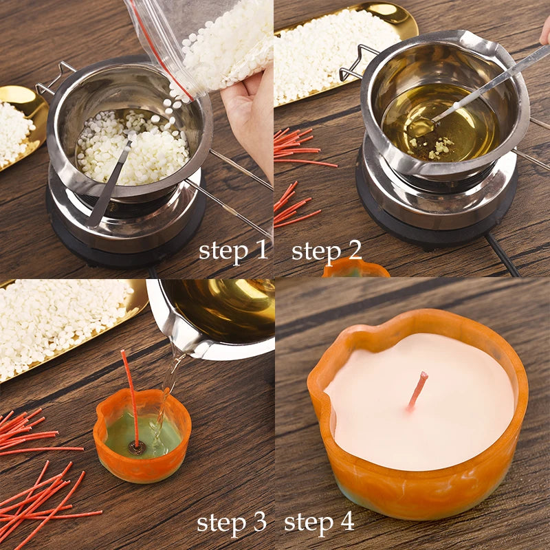 Soy Wax for Candle Making - Natural, Additive-Free, Scented DIY Wax