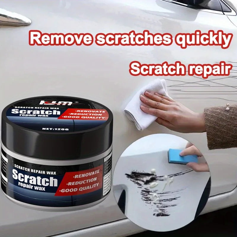 120g Car Scratch Repair Wax - Paint Polishing & Restorer for All Vehicles