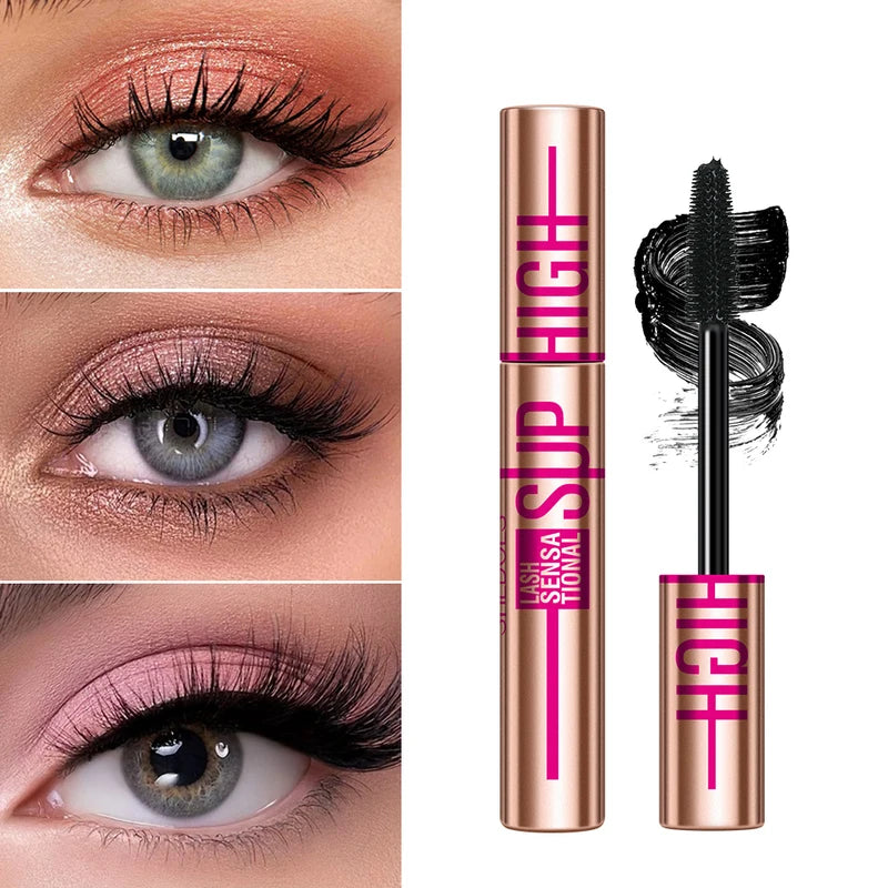 Waterproof Curling Mascara for Natural Eye Makeup - Thick & Thin Formulas