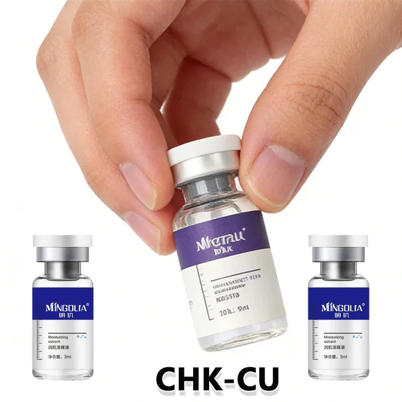 Blue Copper Peptide Skin Serum Powder Set for Repair & Moisturizing