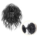 Short Curly Synthetic Claw Clip Ponytail Hair Extensions for Women - High Temperature Fiber Ponytail Hairpiece