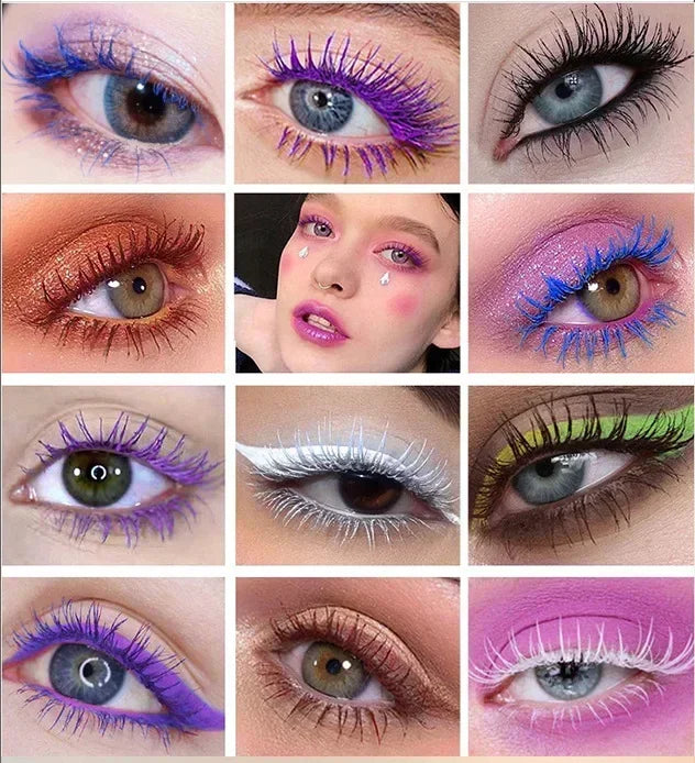 Waterproof Thick Curl Lengthening Mascara - Natural Long-Lasting Eye Makeup