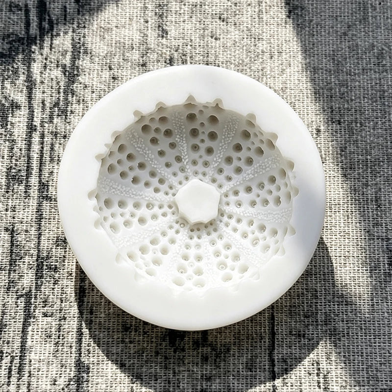Sea Urchin Shell Silicone Cake Mold for Fondant & Chocolate Decoration