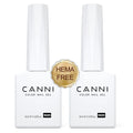 6-Piece HEMA & TPO Free Nail Gel Polish Set - Semi-Permanent UV LED Colors