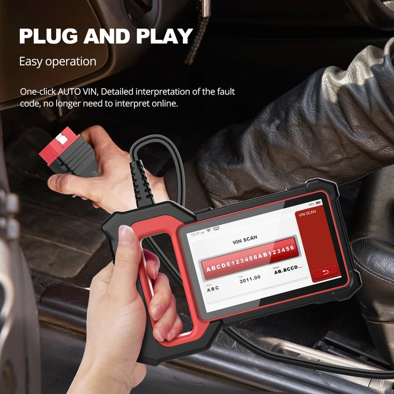 OBD2 Diagnostic Scanner for Cars - Multi-System Vehicle Check & Repair Tool