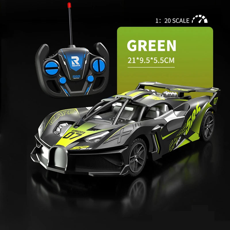 High-Speed Remote Control Drift Car Toy - 1:18 Scale, Indoor & Outdoor Fun
