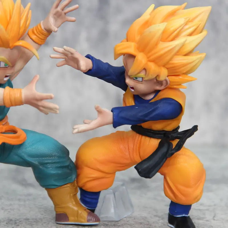 15cm Dragon Ball Action Figure Son Gohan Trunks PVC Collectible Statue Anime Toy
