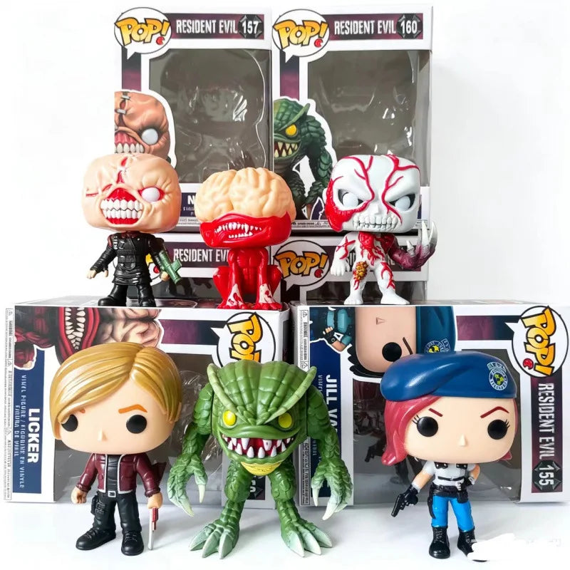 Resident Evil Zombie Action Figures PVC Model Collectible Toy - Multiple Colors
