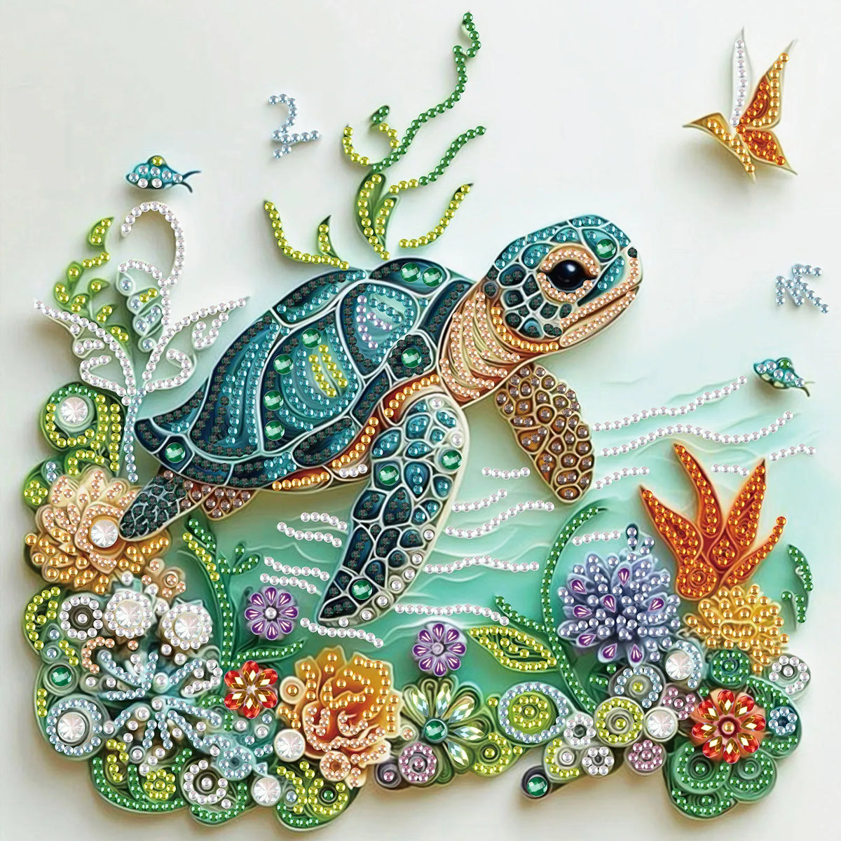 DIY 5D Special Shape Diamond Art Kit for Beginners Wall Decor & Gift