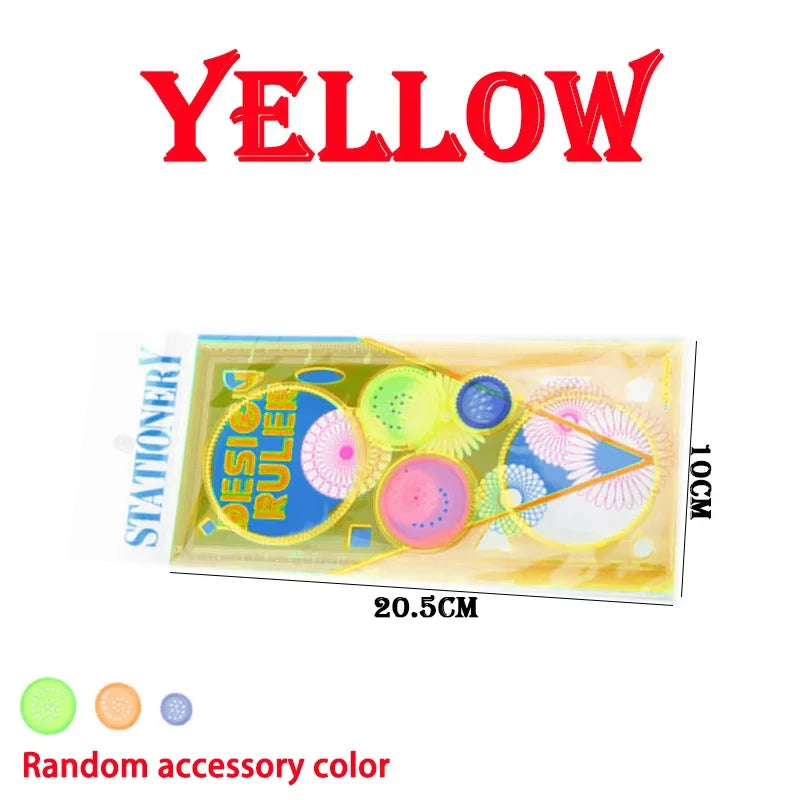 Kids Drawing Stencil Set Art & Craft Templates for Kids, Variety of Flowers, Educational Painting Tools