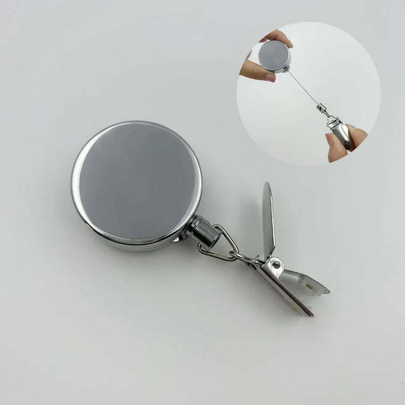 Automatic Retractable Towel Rack Wall Mount No Punch Self-Adhesive Bathroom Towel Holder