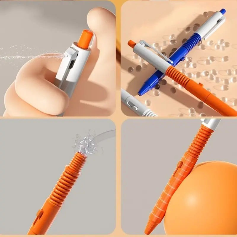 Water Spray Pen 2-in-1 Signature Prank Toy for Kids and Parties