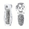 Sparkling Caviar Bead Rhinestones Set for 3D Nail Art DIY Fairy-Tale Manicure