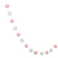 Colorful Felt Ball Pendant Garland 2.5m Nursery Room Decor DIY Hanging String