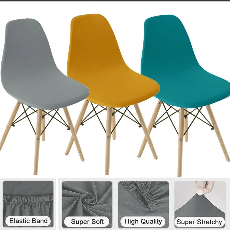 Elastic Dining Chair Cover Slipcover Furniture Protector - Removable & Stretchy