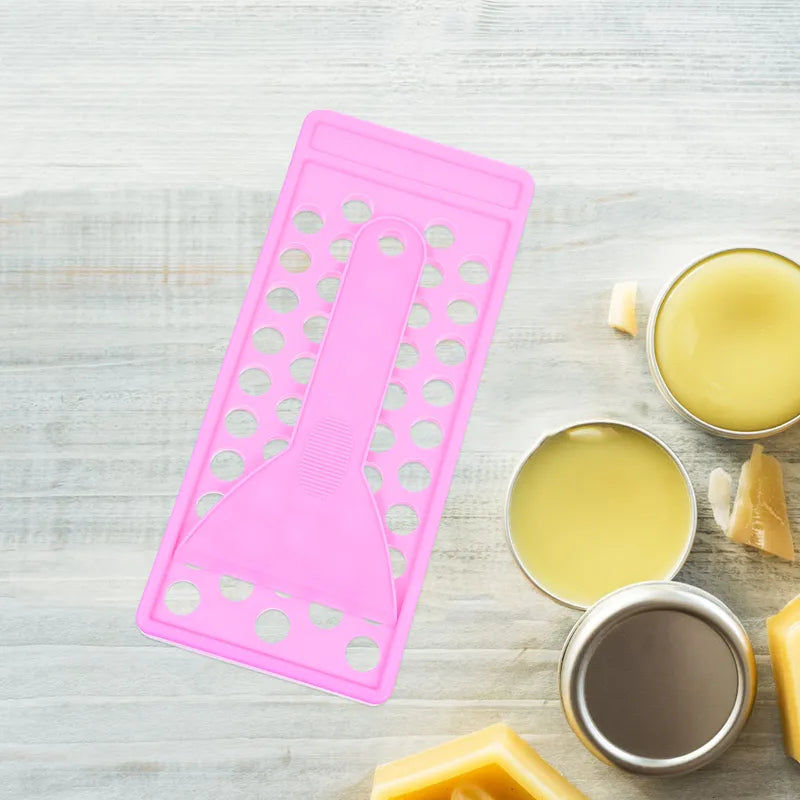 Lipstick Filling Tray & Spatula DIY Lip Balm & Lip Gloss Making Kit