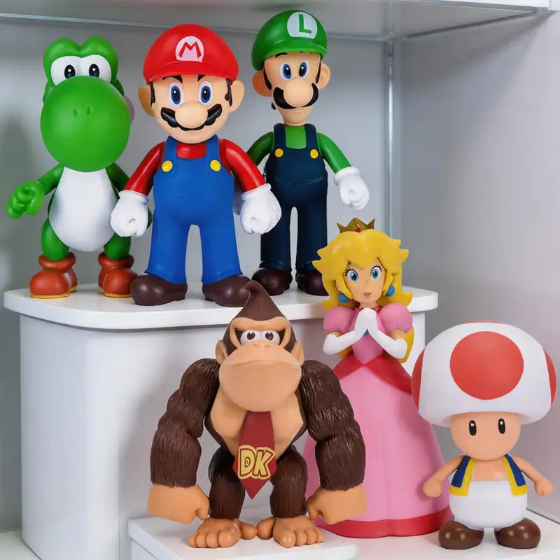 Kids Action Figures Toy Set - Anime Game Doll Collection for Children