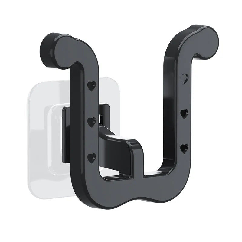 Wall-Mounted Slipper Rack 2/6 Pack Plastic Bathroom Shoe Organizer Storage
