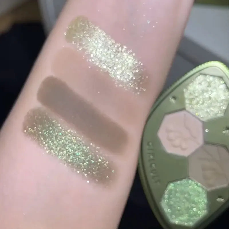 Girlcult Hallucination Eyeshadow Palette 60 Shades - Earthy & Herbal Tones