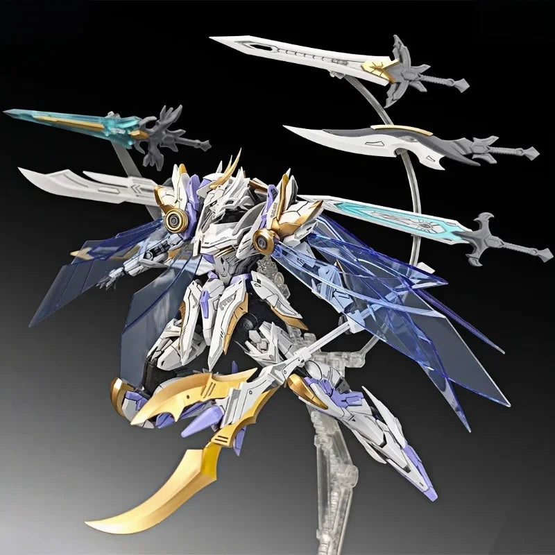 Knight Action Figure Model Kit with Dual Armor Modes - Collectible Toy
