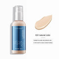 Hydrating Liquid Foundation with Hyaluronic Acid - Brightening & Concealer for Dry Skin, 60ML