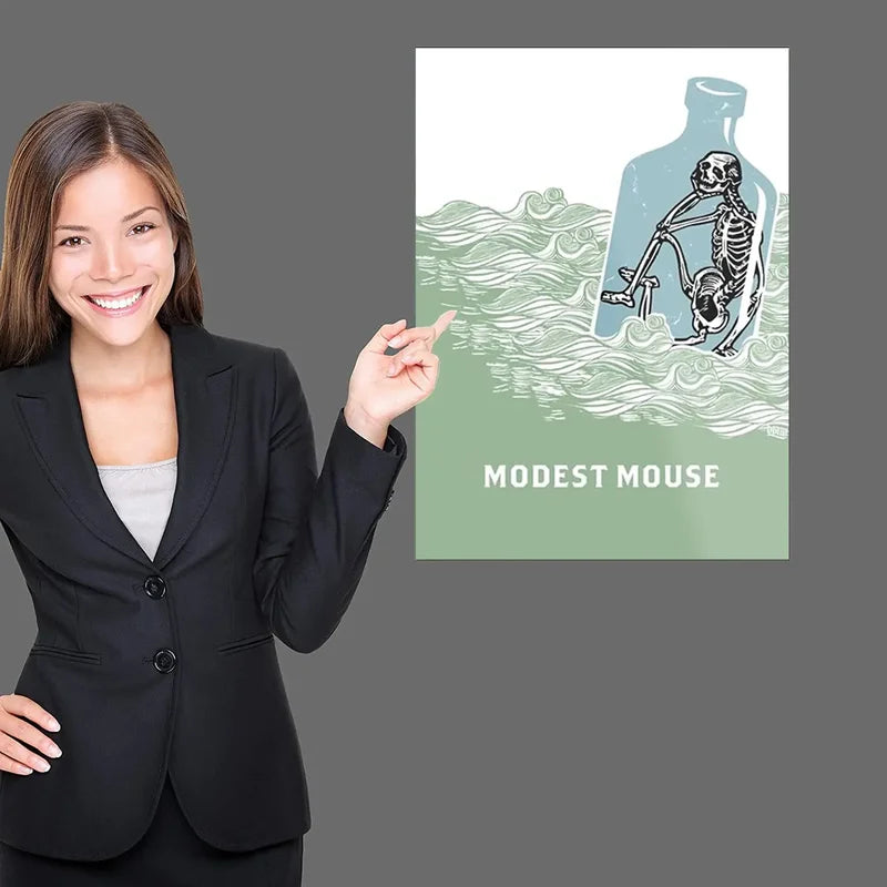 Modest Mouse Band Wall Art Canvas Prints - Modern Home Decor