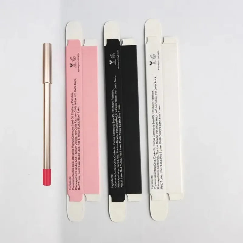 Matte Waterproof Lip Liner Pencil Set - Long Lasting, Non Fading, Vegan, Custom Logo