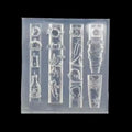 Halloween 3D Nail Mold Pumpkin Spider Relief Silicone Nail Art Decor