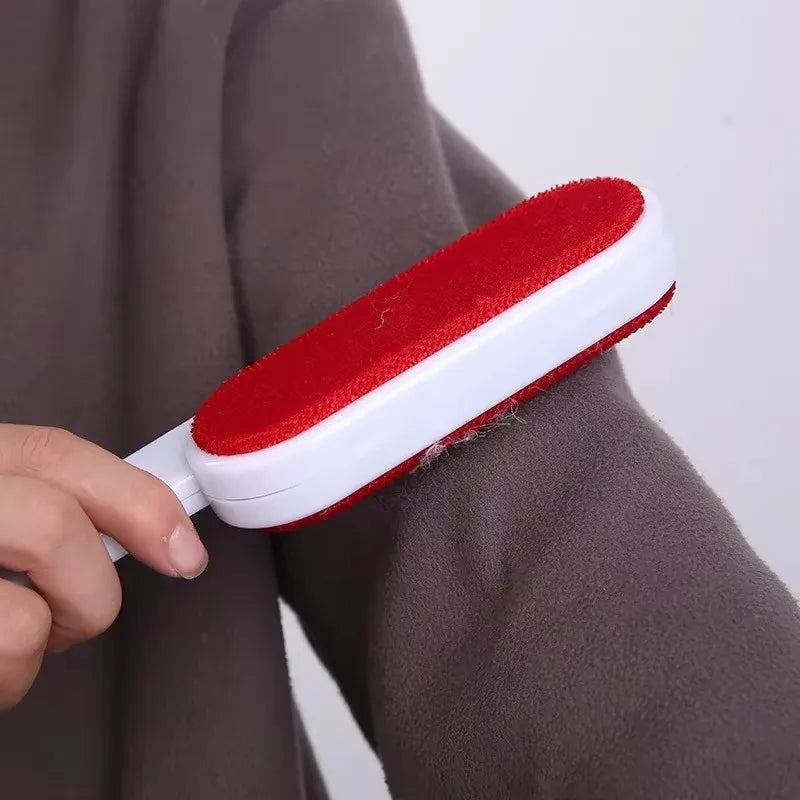 Self-Cleaning Pet Hair Remover Brush for Sofa Carpet Clothes - Double-Sided Lint Roller