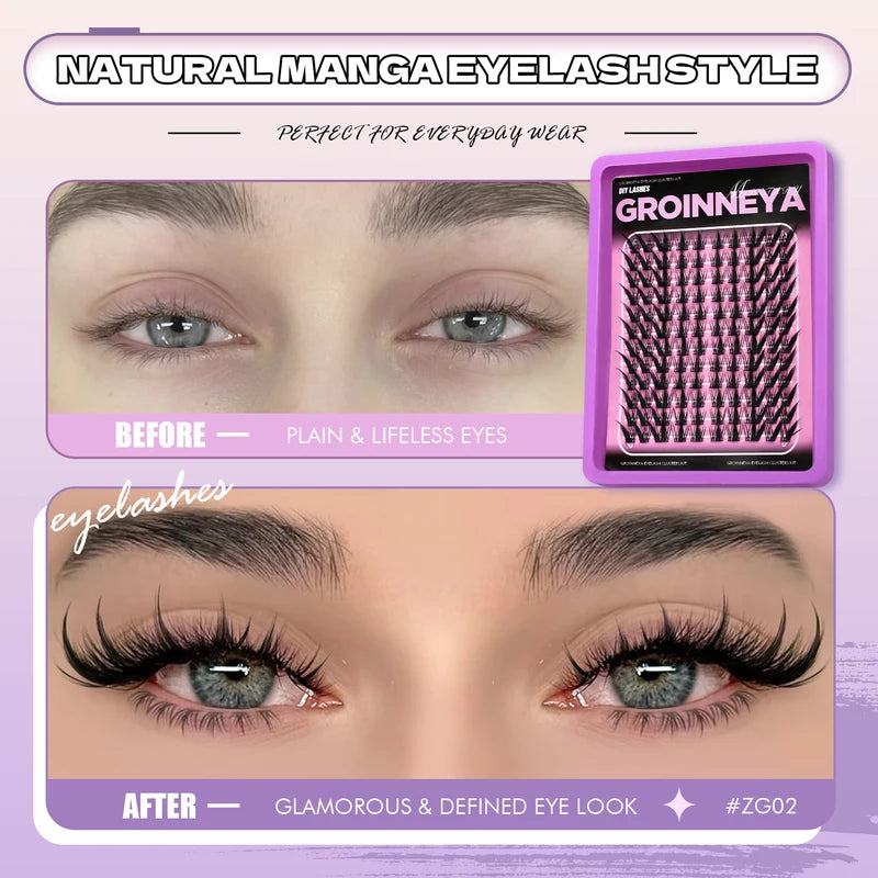 DIY Lash Clusters Mixed Tray for Natural & Dramatic Eye Looks