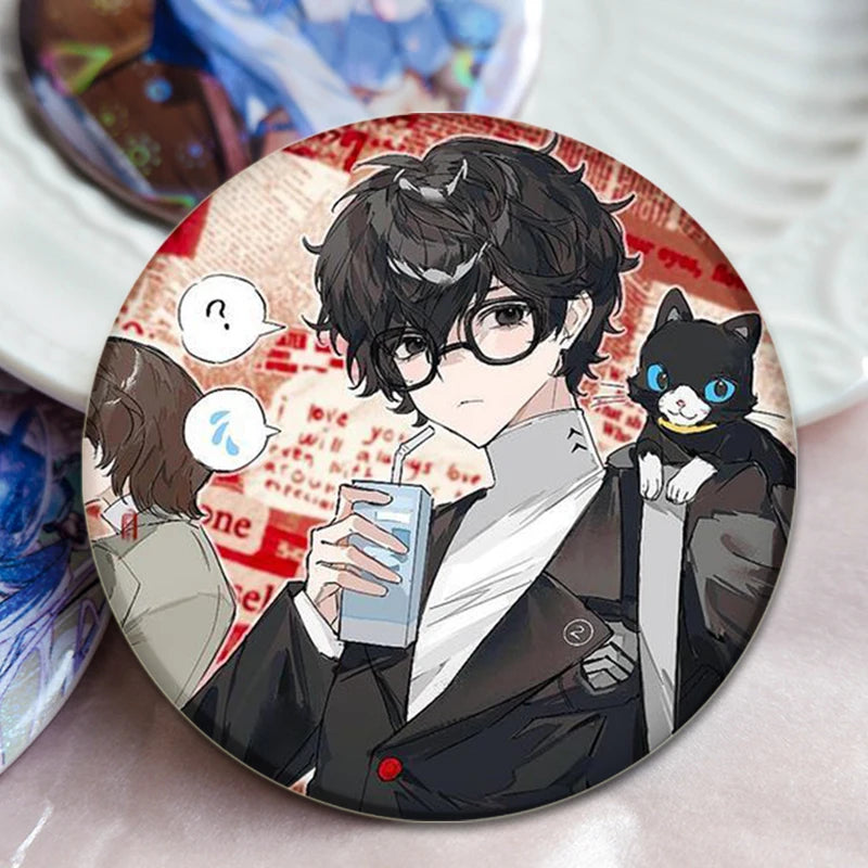 Anime Character Badge Enamel Pin for Bags Clothes & Hats - Cute Cosplay Gift