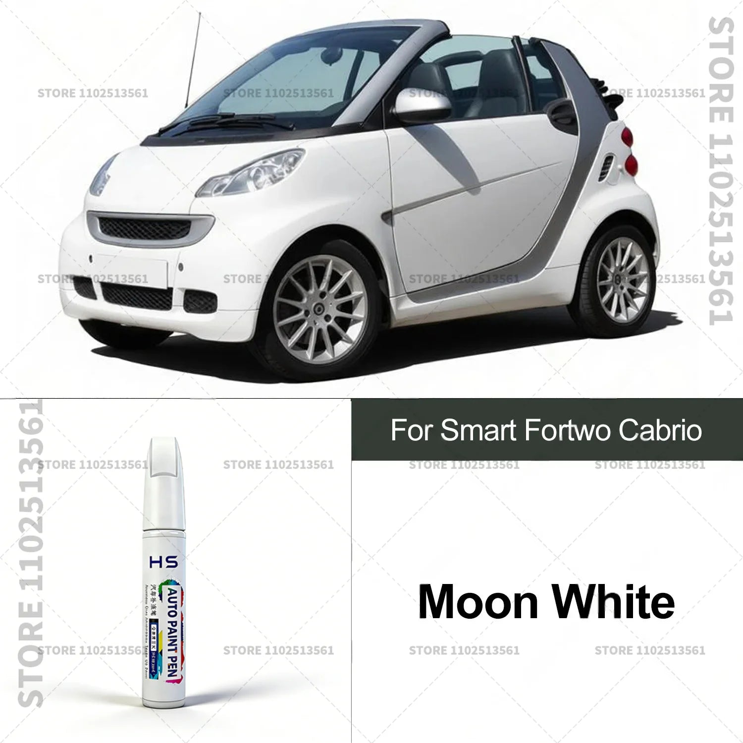 Car Paint Touch Up Pen for Small Scratches Auto Body Repair Waterproof Marker
