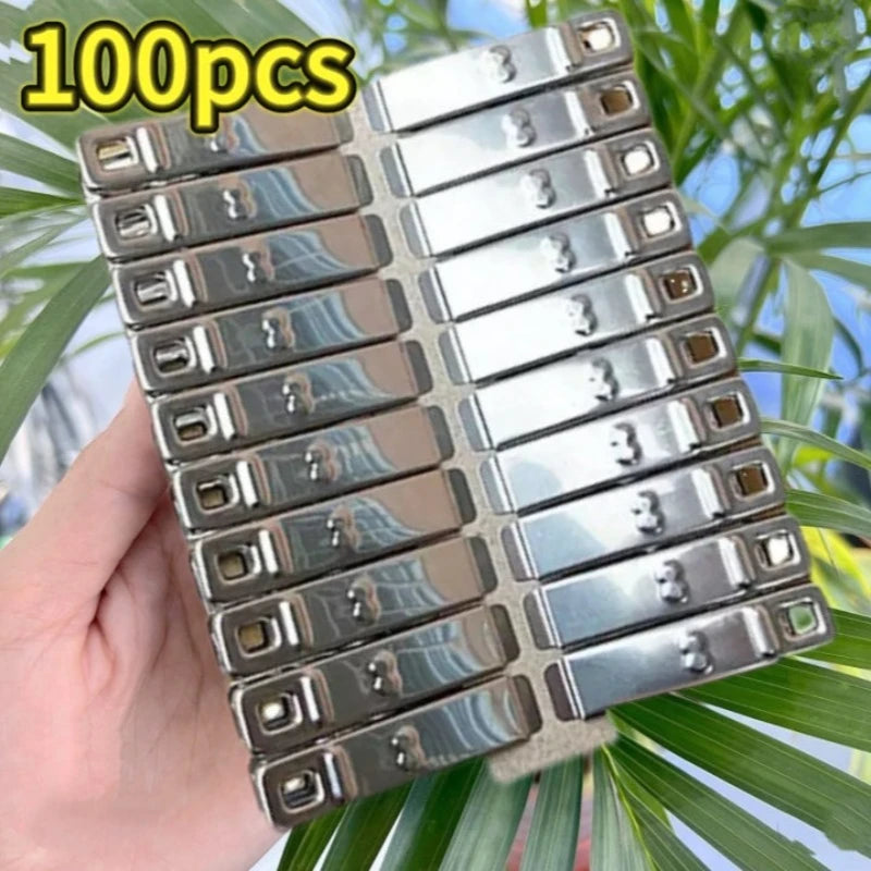 Stainless Steel Clothes Pins Set - Windproof Laundry Clips, Multi-Use Clothespins