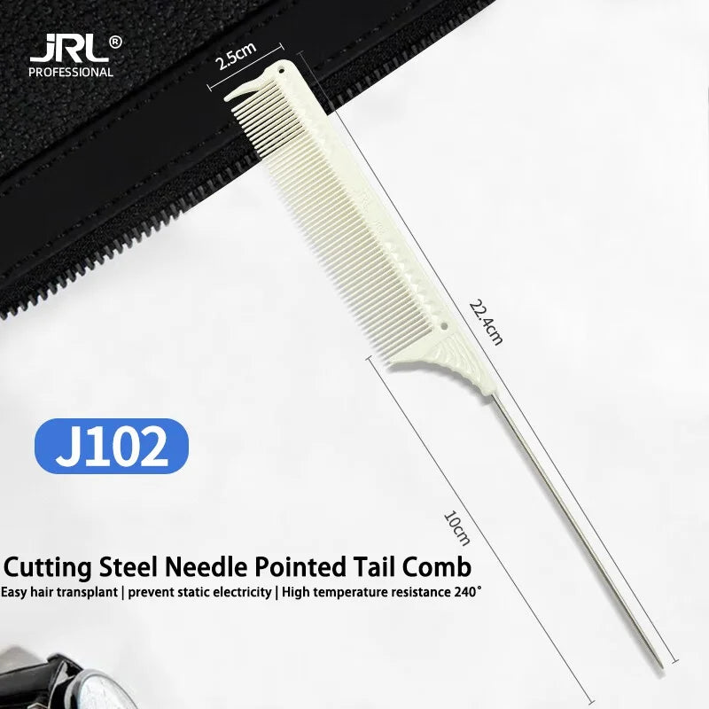 Professional Hairdressing Comb Set with Non-Slip Design for Salon Use