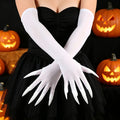 Long Ghost Claw Gloves Halloween Cosplay Demon Witch Accessories - Multiple Colors