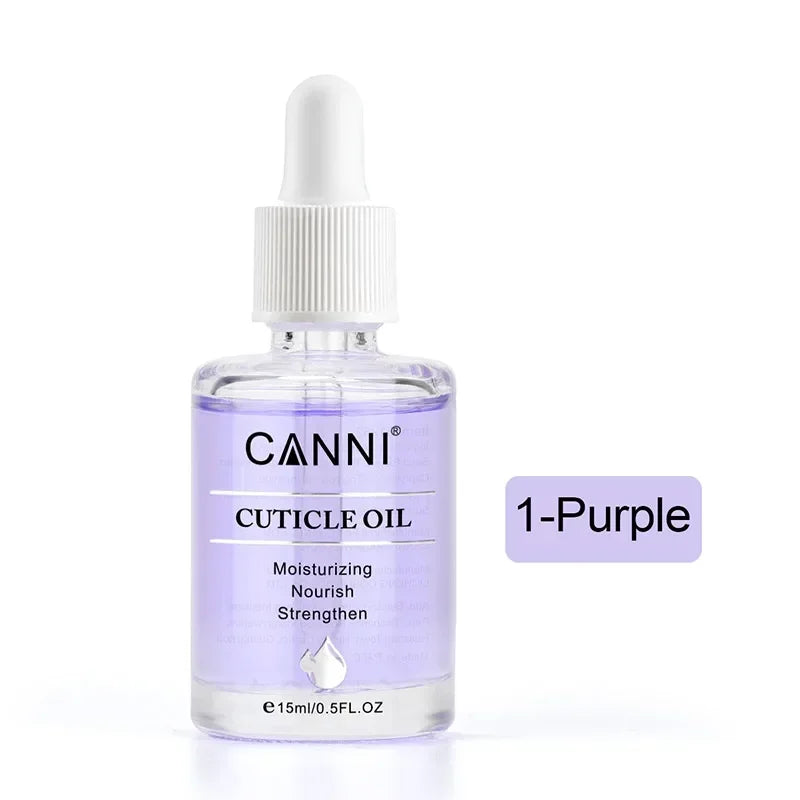 Cuticle Oil Nourishing Softener with Natural Oils - 15ml, Multiple Flavors