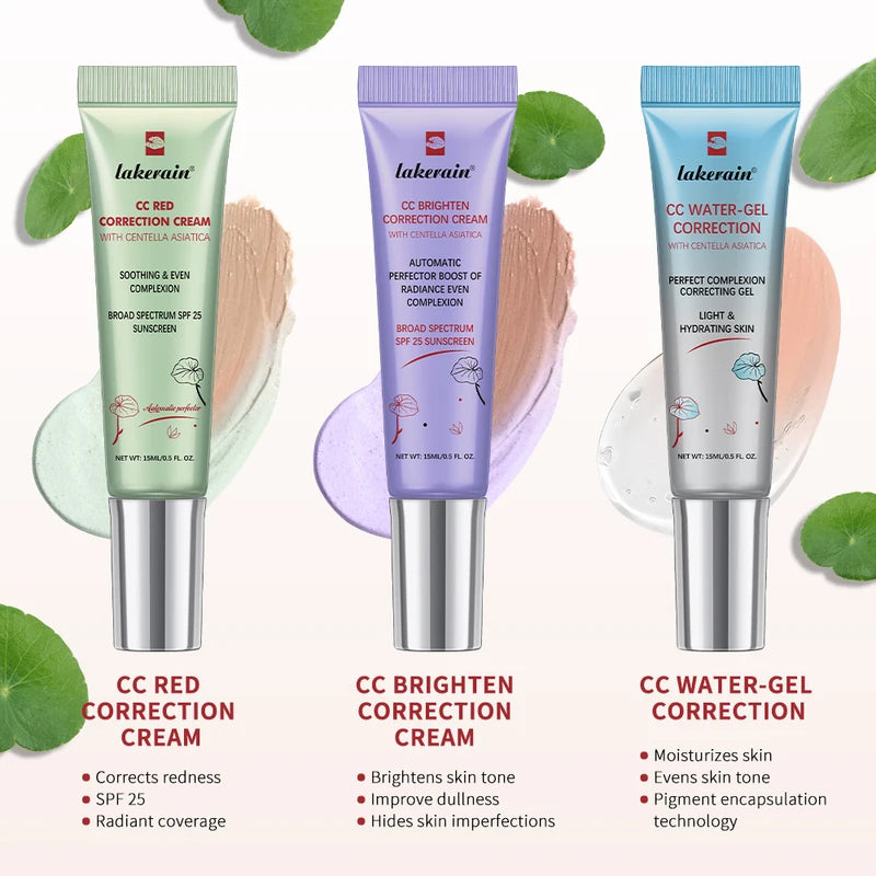 CC Cream Moisturizer with Centella for Natural Skin - Full Coverage Korean Makeup