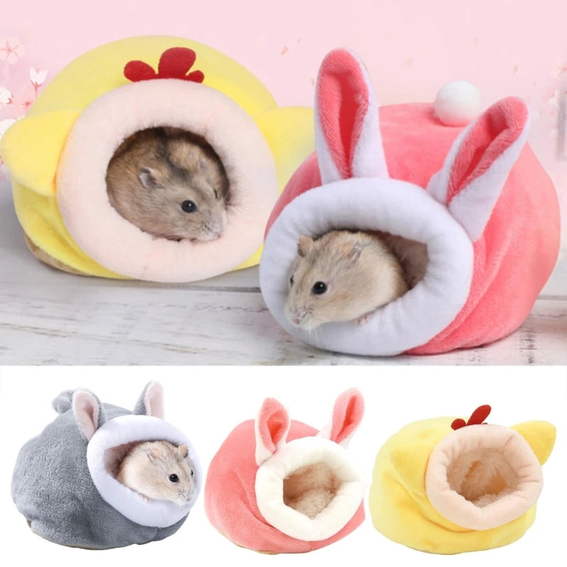 Winter Warm Small Pet Bed for Hamsters Guinea Pigs Squirrels & Birds
