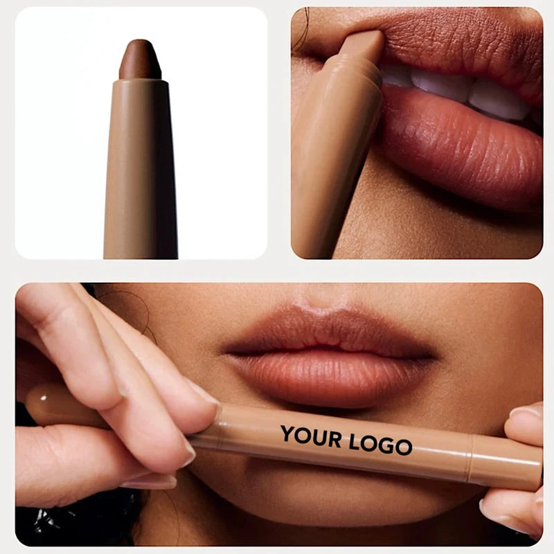 Private Label Lip Liner Set with Custom Logo - 11 Color Waterproof Matte Makeup