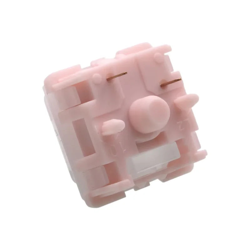 Silent Linear Mechanical Keyboard Switches 5-Pin POM TPE Stem for Custom Keyboards