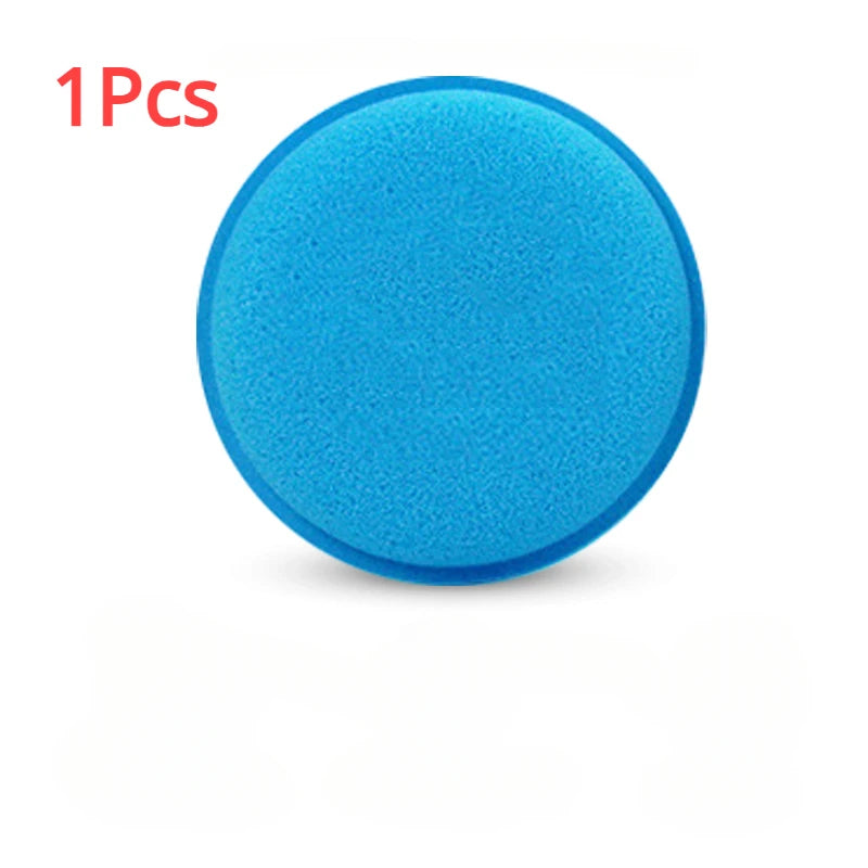10Pcs Car Waxing Polish Sponges Set - High Density Foam Applicator Pads for Detailing & Polishing