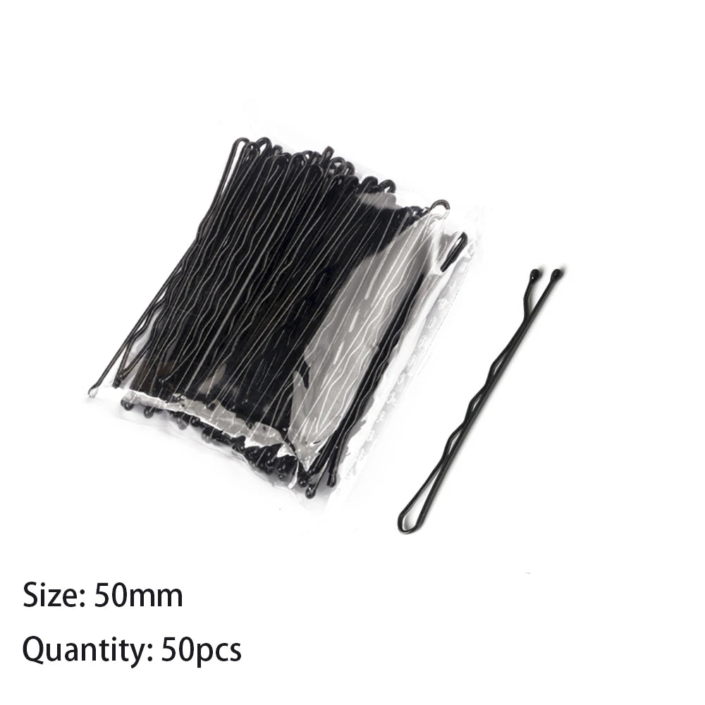 50pcs U-Shape Hair Pins and Clips for Women and Girls Hair Accessories