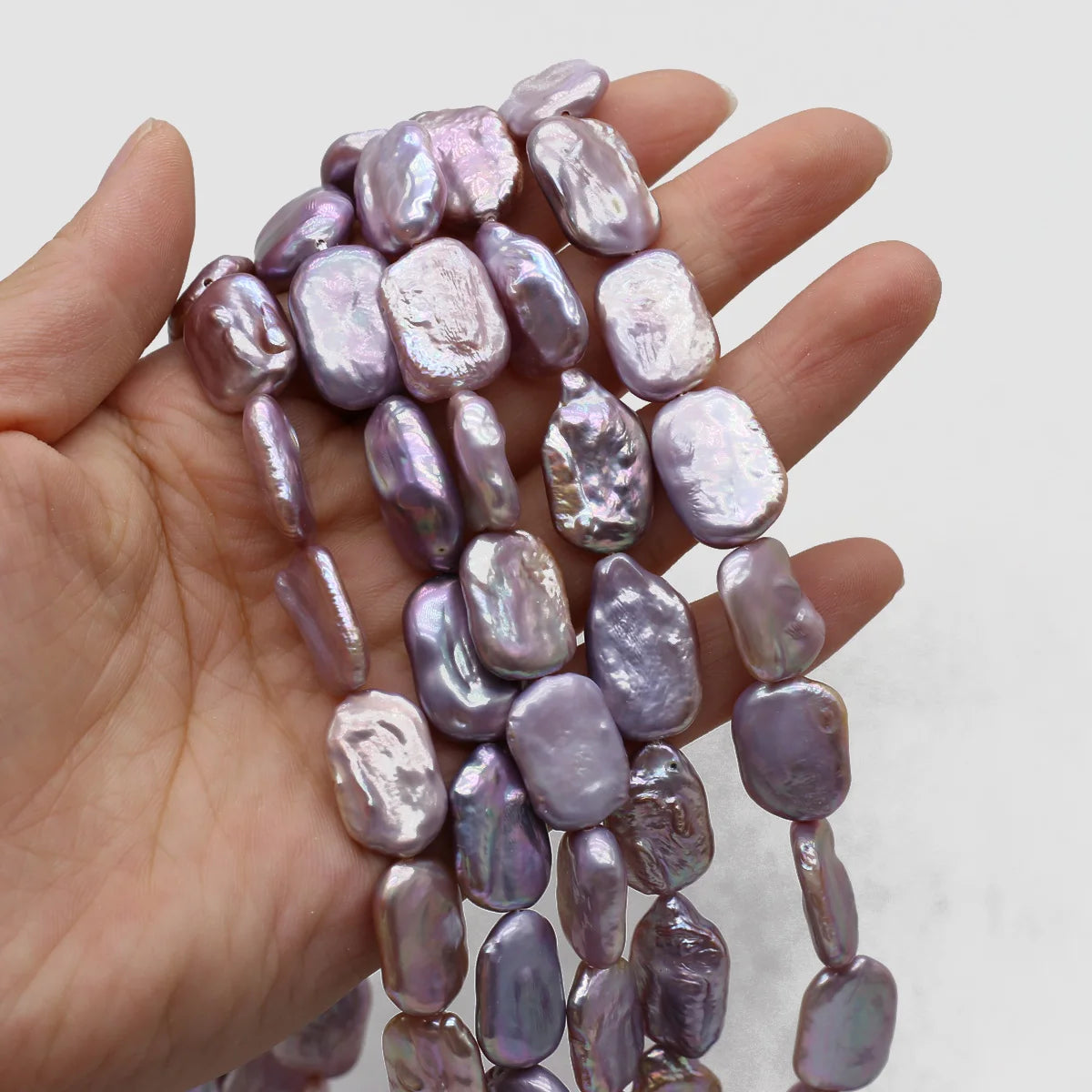 Natural Freshwater Baroque Pearl Beads for Jewelry Making 15x18mm Loose Beads