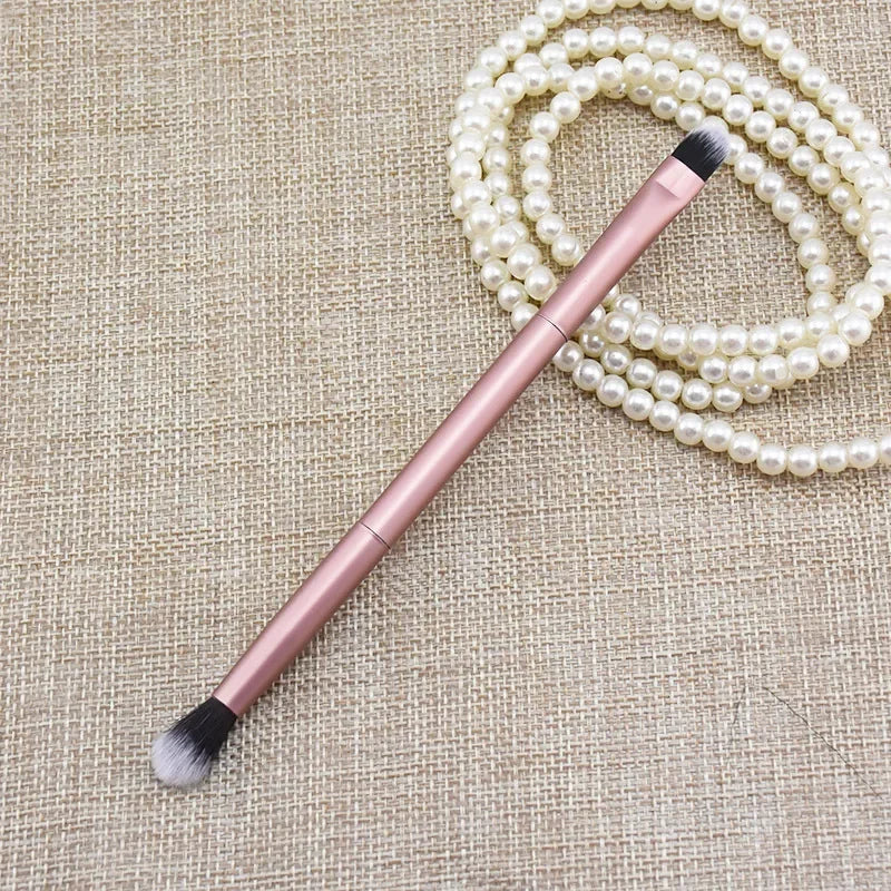Double Ended Eyeshadow Brush Set - Professional Makeup Cosmetic Tools