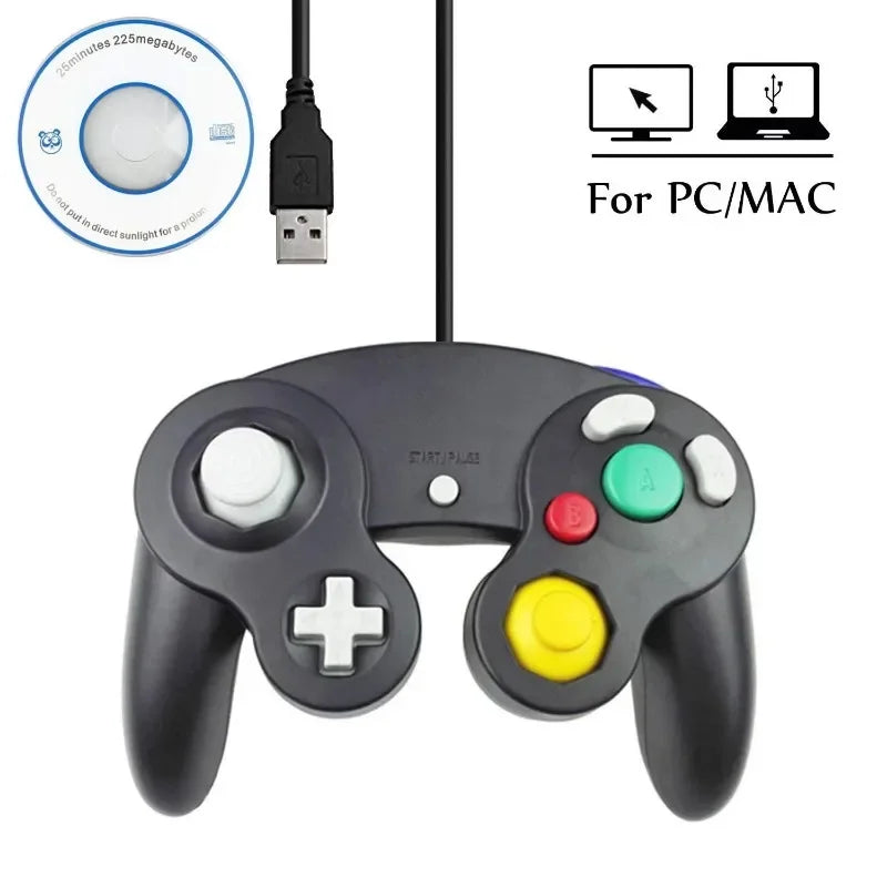 Wired Game Controller for GameCube NGC - Compatible with Console