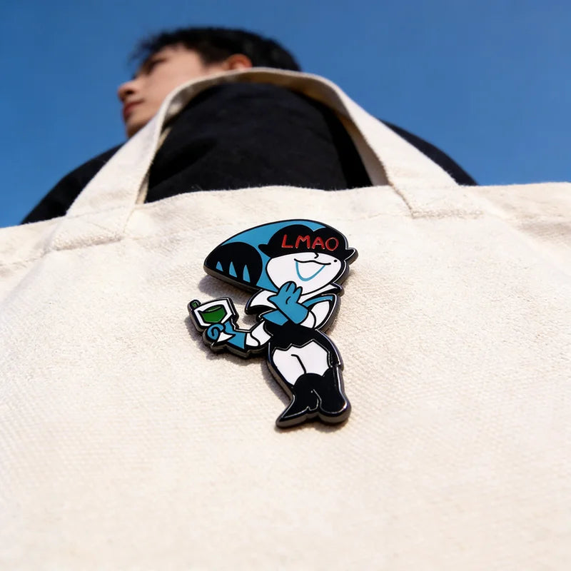 Deltarune Queen Enamel Pin Cartoon Game Character Badge