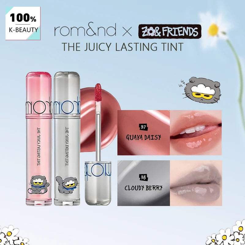 Hydrating Lip Tint Set - Natural Look, Long-Lasting Moisture, Korean Makeup