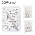 Mini Square Nail Art Sponge Set with 4 Claws Nail Gradient Brush for Manicure & Nail Design